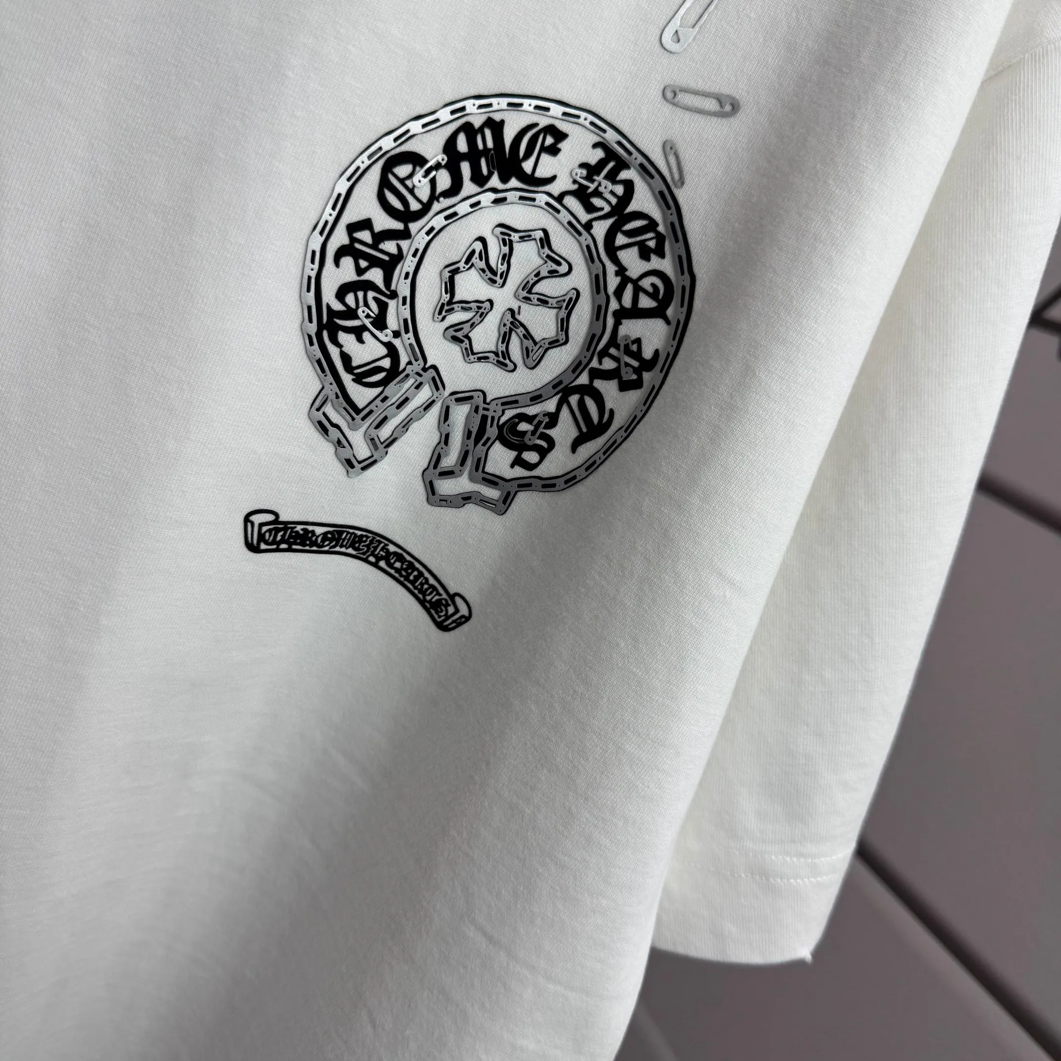 # 100 CH 2026 New Arrival tee Same Style + : Size :S M L XL XXL Size： S （90-130 ） M （120-150 ） L （140-165 ） XL （160-180 ） XXL （180 ）